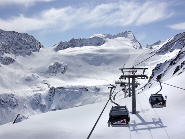 Skigebiet Sölden – Gletscherexpress