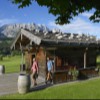 Wilder Kaiser im Sommer – Hütte mit Panoramablick