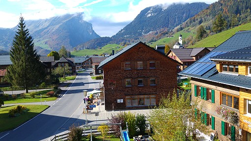 Dorf-Ansicht Au-Schoppernau