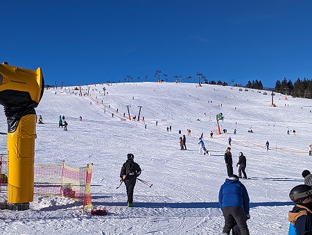 Skigebiet Seebuck am Feldberg im Schwarzwald