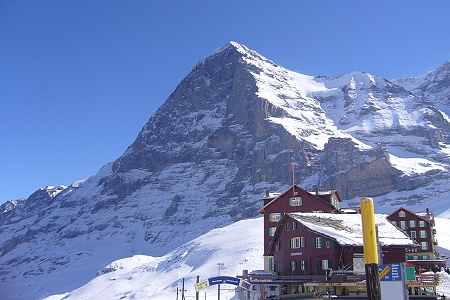 Grindelwald - Kleine Scheidegg mit Eiger Nordwand