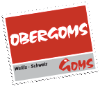 Logo Obergoms, Wallis, Schweiz
