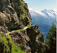 Riederalp, Knebelbrücke