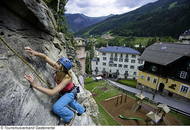 Der Klettersteig in Bad Gastein