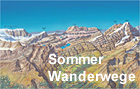 Sommerwanderwege in Leukerbad