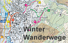 Winterwanderwege in Leukerbad