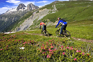 Mountainbiken in Chamonix