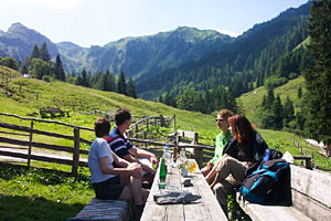 Blich auf den Bernkogel, Embach