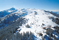 Skigebiet in Flachau