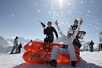 Pistenspa� in Ischgl