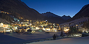 Ischgl bei Nacht