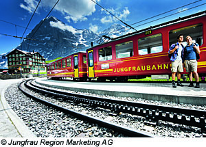 Jungfrau Region – die Jungfraubahnen im Sommer