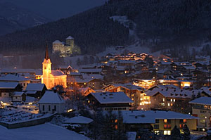 Kaprun bei Nacht