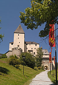 Burg Mauterndorf im Sommer