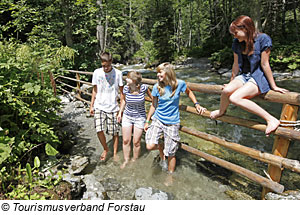 Forstau, Österreich - Natur-Kneippweg