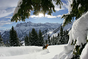 Portes du Soleil im Winter