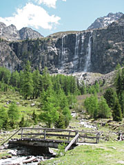 Wasserfall in Pfunds