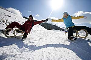 Rodeln in Leogang Saalfelden