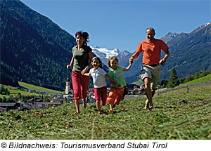 Familienurlaub im Stubaital