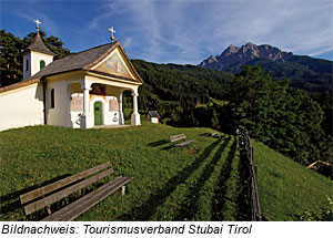 Der Kapellenweg, Stubaital