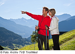 Wandern in Fliess, Ferienregion TirolWest