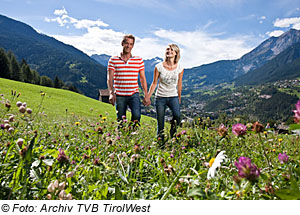 Wandern in Landeck, Ferienregion TirolWest