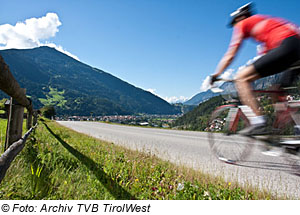 Radeln in Landeck, Ferienregion TirolWest