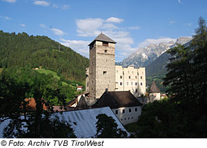 Schloss Landeck, Ferienregion TirolWest