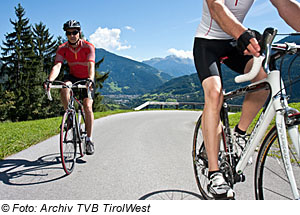 Radeln in der Ferienregion TirolWest
