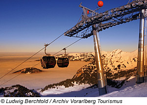 Bregenzerwald Mellau-Damüls Skigebiet, Vorarlberg