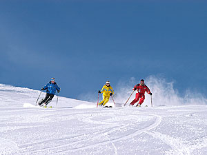 Skifahren am Wolfgangsee