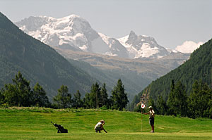 Golfplatz in Zermatt