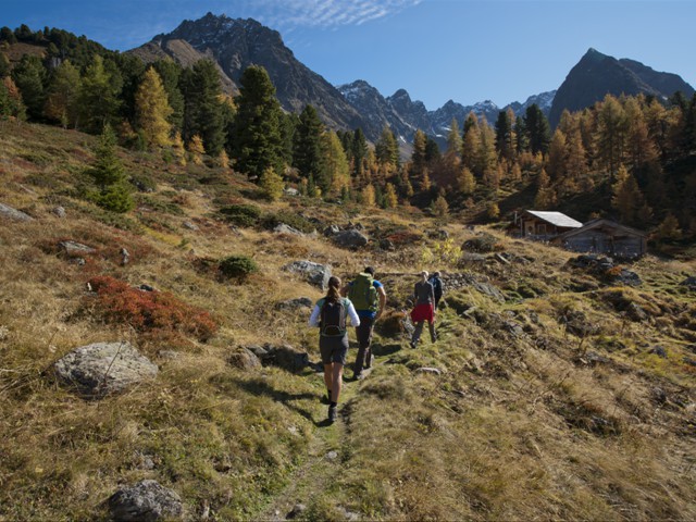 Wandern im Sommer in Ischgl