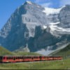 Jungfraubahn vor dem Eiger, Jungfrau Region