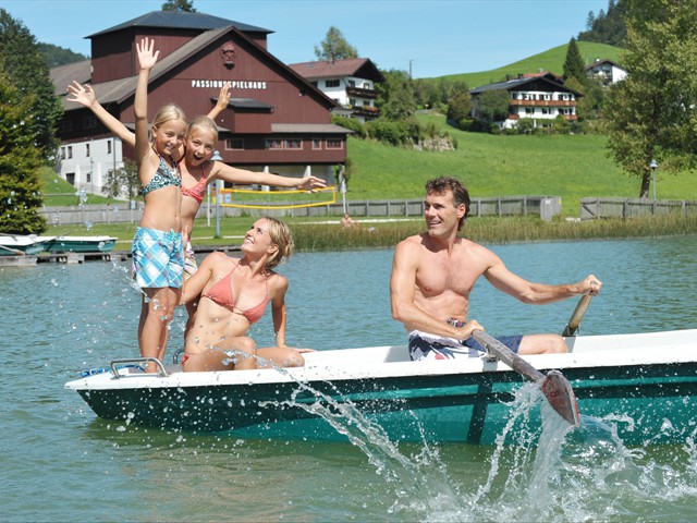 Ferienland Kufstein – schwimmen im Thiersee