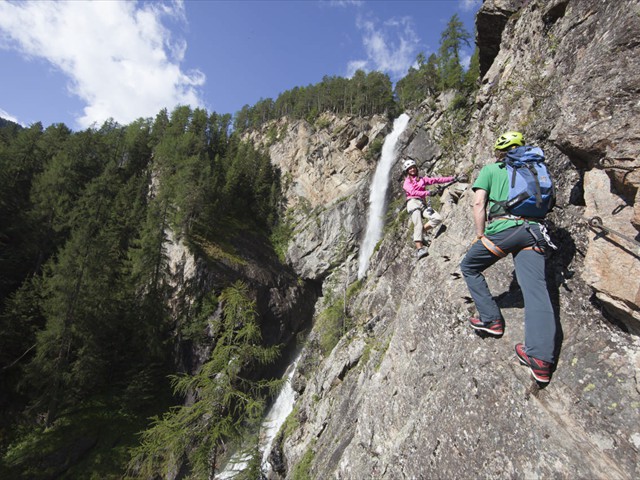 Wandern im Ötztal – Lehner Klettersteig