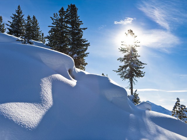 Winterlandschaft im Ötztal