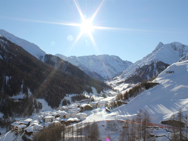 Blick auf das Samnauntal