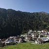 Blick auf Samnaun im Sommer