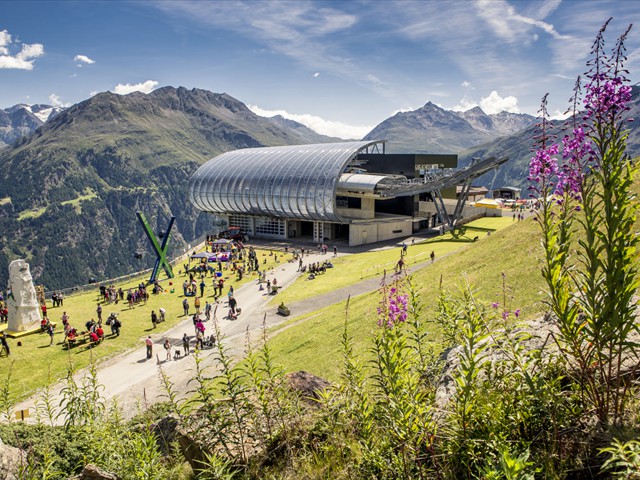 Gaislachkoglbahn Mittelstation, Fest am Berg in Sölden