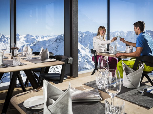 Skigebiet Sölden – Restaurant Gourmetview
