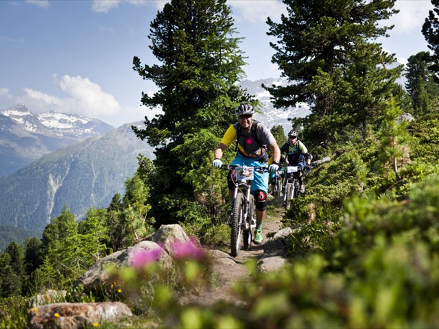 Mountainbike Schnitzeljagd, Sölden