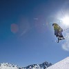 Gaislachkogl Gletscher, Freeskier in Sölden