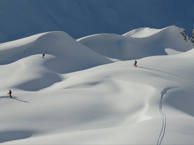 St. Anton am Arlberg – Schnee soweit das Auge reicht