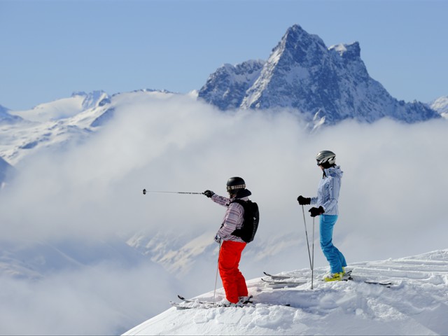 Variantenfahren in St. Anton am Arlberg