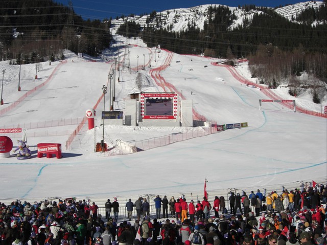 Sankt Anton am Arlberg – WM-Zielstadion von 2001