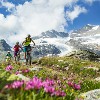 ENGADIN St. Moritz: Mountainbikerinnen auf dem Bernina - Express - Trail 