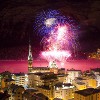 ENGADIN St. Moritz: Feuerwerk über St. Moritz