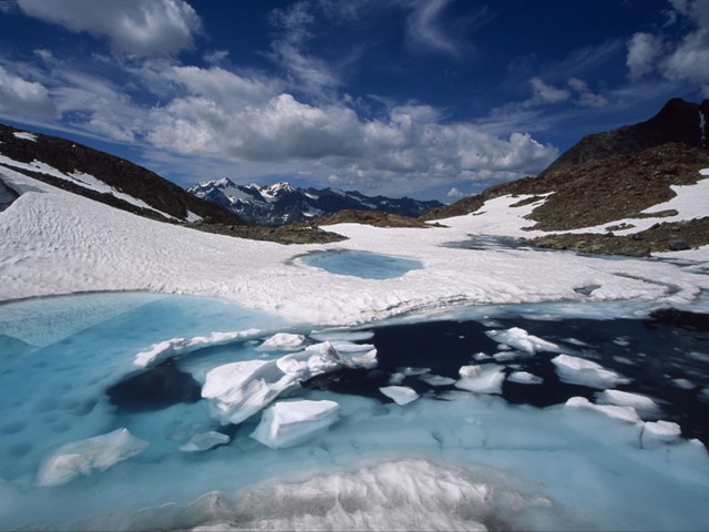 Gletschersee im Stubaital