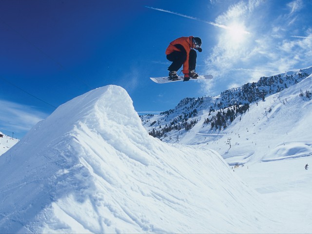 Snowboard-Mekka Zillertal